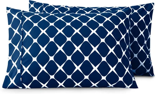 Vista 53 de Elegant Comfort Juego de fundas de almohada ultrasuaves de lujo de 2 piezas - Microfibra premium de calidad hotelera 1500, doble cepillado