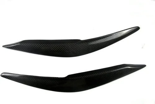 Vista 3 de Para Mazda 6 Atenza 2017-2018 Faro Ceja Párpado Cubierta Trim Fibra de Carbono 2x