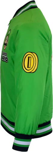 Vista 4 de Nintendo Chaqueta Bomber Super Mario, Chaqueta Bomber Mario y Luigi