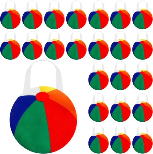 Vista 14 de Shihanee 24 piezas de bolsas de regalo de discoteca con bola de discoteca, bolsas de regalo no tejidas con asas, bolsas de caramelos retro