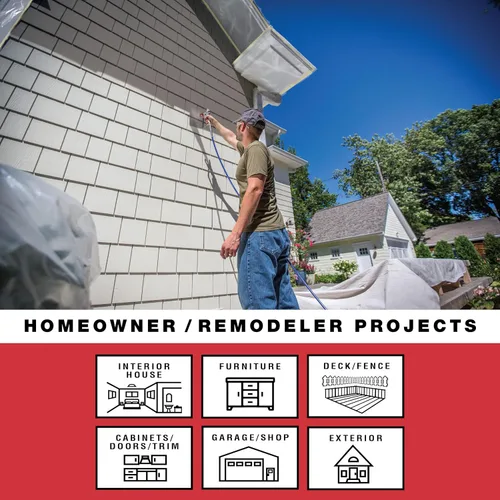 Vista 3 de Carro rociador de pintura sin aire Graco Magnum 262805 X7