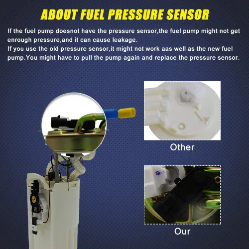 Vista 3 de TOPSCOPE FP3556M - Conjunto de bomba de combustible E3556M compatible con Cadillac Escalade ESV 2003, Cadillac Escalade EXT 2002 2003, Chevrolet