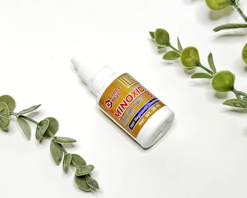 Vista 2 de Lenier Crece Mas Tratamiento de Regreso del Cabello (Solución Tópica) con Minoxidil 5% Pack de 4 (0.9 fl oz cada uno)