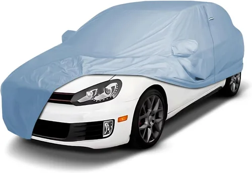 Vista 46 de iCarCover Funda de automóvil personalizada para Volkswagen Arteon (2018-2024), impermeable, para todo tipo de clima, lluvia, nieve, UV, protector