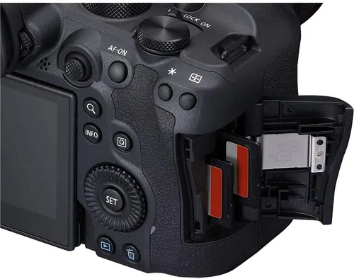 Vista 7 de Canon Cámara sin espejo EOS R6 Mark II con paño de limpieza de microfibra PIXIBYTES (cuerpo con RF 1.969 in + paquete avanzado)