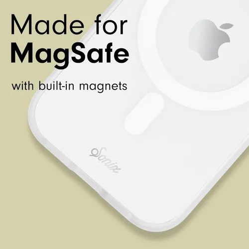 Vista 4 de Sonix Funda para iPhone 15 Pro Compatible con MagSafe Probada contra caídas de 10 pies Transparente