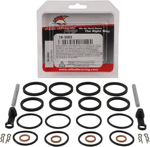 Vista 3 de All Balls Racing Kit de reconstrucción de pinza delantera 18-3083 compatible con/repuesto para Yamaha FZ09 14-16