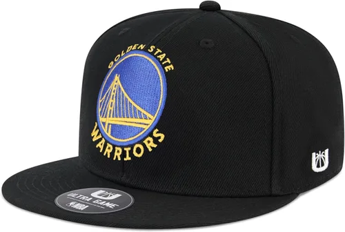 Vista 17 de Ultra Game Gorra de béisbol negra Ultimate oficial de sarga con broche a presión de la NBA para hombres