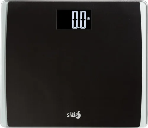 Vista 7 de EatSmart Products: báscula digital amplia para el baño con capacidad para 550 lbs.