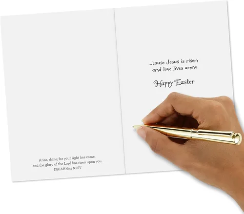 Vista 6 de Hallmark Paquete de tarjetas de Pascua religiosas, bendiciones (10 tarjetas con sobres)
