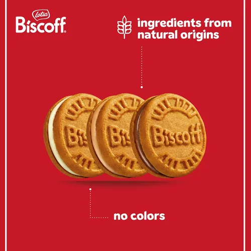 Vista 4 de Lotus Biscoff - Paquete variado de galletas sándwich - Paquete de 6