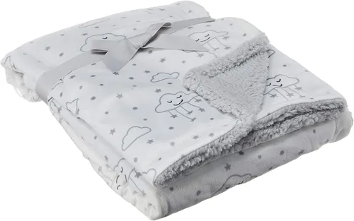 Vista 39 de Hudson Baby Manta unisex de felpa de visón y sherpa para bebé, abstracta, talla única