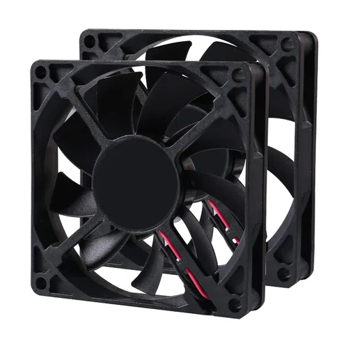 Vista 3 de UMLIFE 4 unids DC 3.150 in 5V USB Fan 3D Impresora 80x80x15 5V USB sin escobillas Ventilador de refrigeración para impresora 3D PC CPU Caja