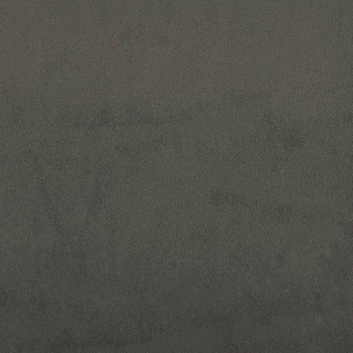 Vista 7 de vidaXL Marco de cama tamaño Queen con somier, terciopelo gris oscuro, diseño moderno, construcción de madera contrachapada de ingeniería duradera