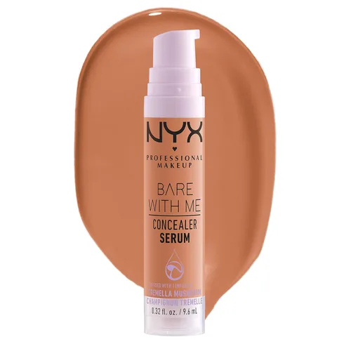 Vista 23 de NYX PROFESSIONAL MAKEUP Bare With Me - Suero corrector, Maquillaje corrector para hasta 24 horas de hidratación - Claro