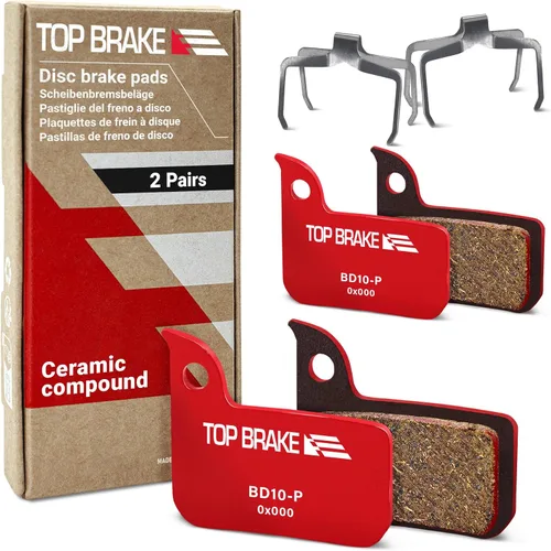 Vista 9 de TOP BRAKE Disc Bike Brake Pads Compatible with AVID SRAM Level TLM/Ultimate/Force 22/Force 1/Red eTap HRD/Rival 1/Rival 22/S700 B1/S900 HRD