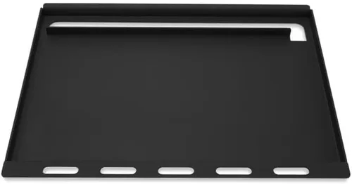 Vista 2 de Weber Plancha para exterior resistente al óxido, tamaño completo, plancha de acero al carbono pre-sazonada para parrillas de gas Summit y Genesis