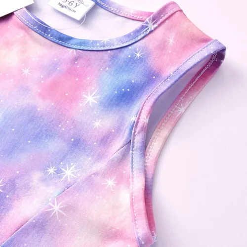 Vista 4 de VIKITA Vestidos de verano sin mangas para niñas de 2 a 12 años