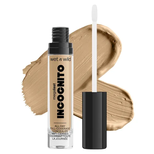 Vista 18 de wet n wild Mega Last Incognito 1114054 - Corrector líquido mate para todo el día