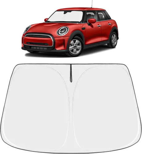 Vista 280 de Proadsy Parasol para parabrisas Rivian R1S 2022-2025 2026 de 4 capas plegable, protector de parasol frontal que bloquea los rayos UV, mantiene