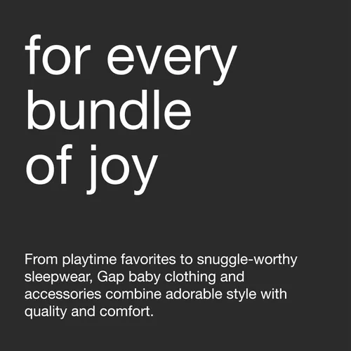 Vista 4 de GAP Pantalones unisex para bebÃ©, paquete de 3