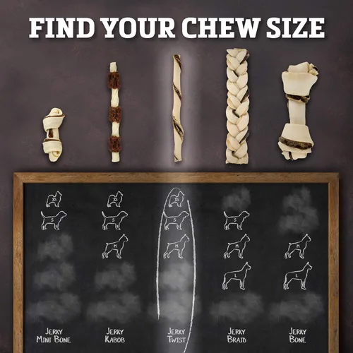 Vista 5 de Buffalo Range Golosinas para perros sin cuero crudo – Giros naturales de cecina hechos con búfalo alimentado con pasto – Sabor ahumado de nogal