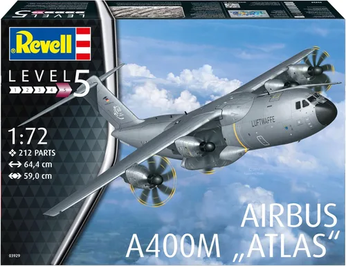 Vista 2 de Revell 03929 Airbus A400M Luftwaffe Kit