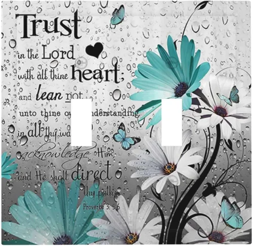 Vista 111 de Bear Moose Lodge Woodland - Placa de interruptor de luz dúplex individual de 1 banda, cubierta de salida decorativa de pared, placa frontal