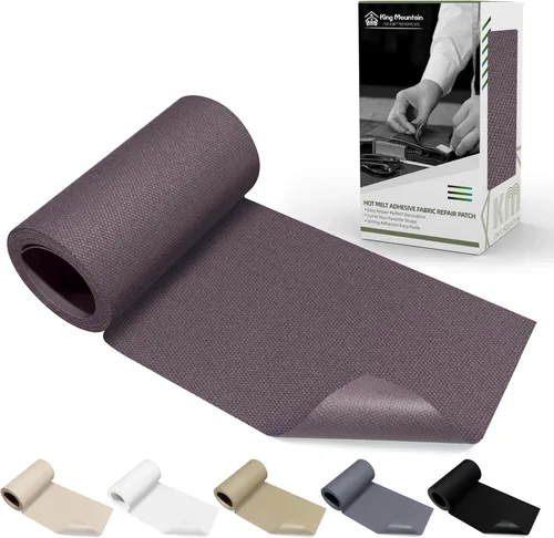 Vista 46 de KING MOUNTAIN Paquete de 20 parches de reparación termoadhesivos para pantalones vaqueros, kit de parches de mezclilla para jeans, 3 x 4-1/4 Cinco