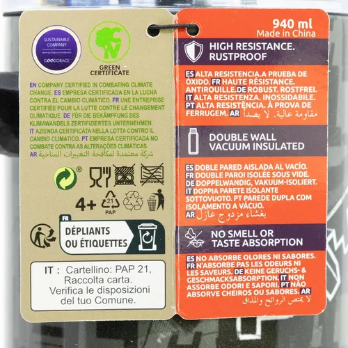 Vista 5 de Minecraft XL - Taza térmica de acero inoxidable, 32 onzas