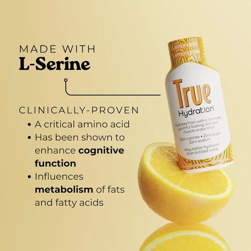 Vista 7 de True Hydration Shots Lemonade - Agua de limonada, paquete de 12 unidades de 1.93 onzas líquidas, electrolitos, aminoácidos, cero azúcar, cero sodio