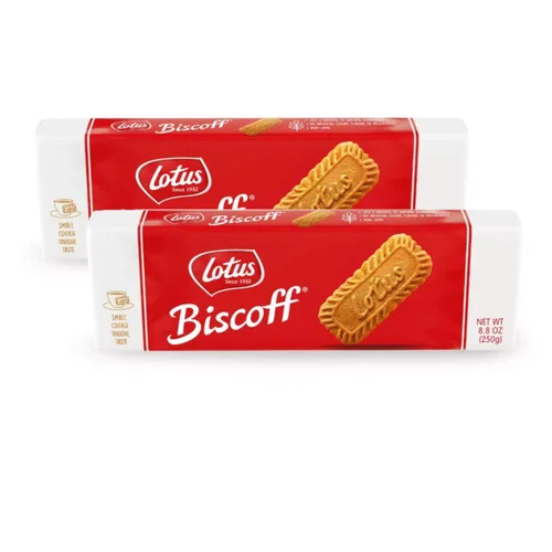 Paquete familiar de galletas Biscoff de 8.8 onzas (paquete de 2) paquete de 4