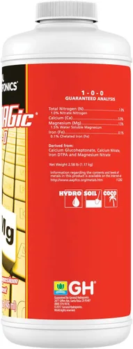 Vista 12 de General Hydroponics CALiMAGic para jardinería, 1 Cuarto de galón