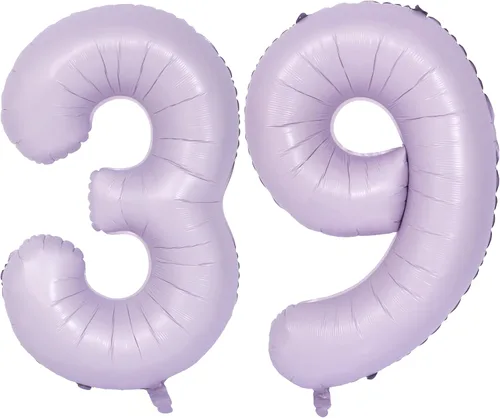Vista 349 de Globos de 40 pulgadas con números de caramelo, papel de aluminio de helio, globos de látex de Mylar para fiesta de cumpleaños, decoración digital 0