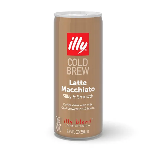 Vista 12 de illy Café listo para beber, latas de café frío de capuchino, notas de leche y chocolate, 100% arábica, sabor suave y refrescante, bebida práctica