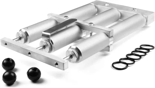 Vista 3 de Kit de mano triple inyector de aluminio plastisol suave cebo señuelos mano para señuelos DIY suave herramienta de fabricación de señuelos 3Х7oz