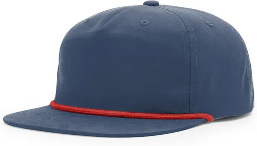 Vista 19 de Richardson 256 Umpqua 5 Panel UPF 50+ Gorras Snapback Premium con Clasificación Cuerda de moca oscuro / caqui