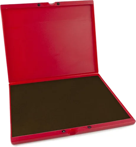 Vista 66 de MaxMark Almohadilla de sello grande negra - 2-3/4" por 4-1/4" - Almohadilla de fieltro de alta calidad