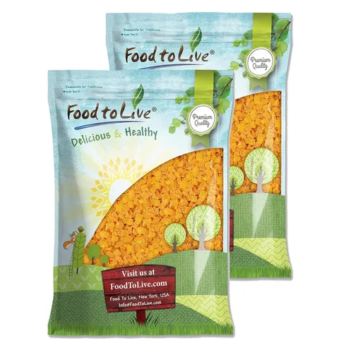 Vista 6 de Mango seco en cubitos, 10 libras, endulzado, sin sulfito, sin sulfito, sin color añadido, sin sabores artificiales, fruta tropical kosher, vegano, a