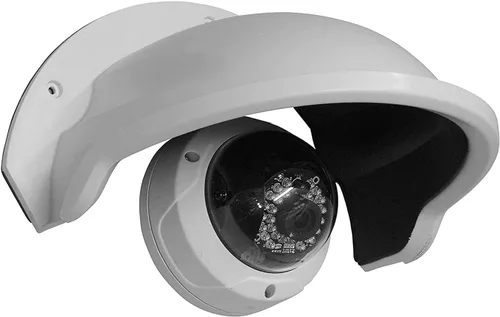 Vista 3 de SDS DS-1250ZJ - Cubierta protectora universal para cámara de protección solar para cámara exterior Nest/Ring/Dome/Bullert (4 unidades, blanco)