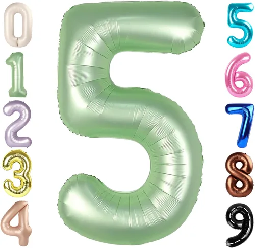 Vista 435 de Globos de números 0 de 40 pulgadas, globos negros de números para números 10, 20, 30, 40, 50, 60, 70, 80, 90, 100, globos de números 10, 20, 30, 40