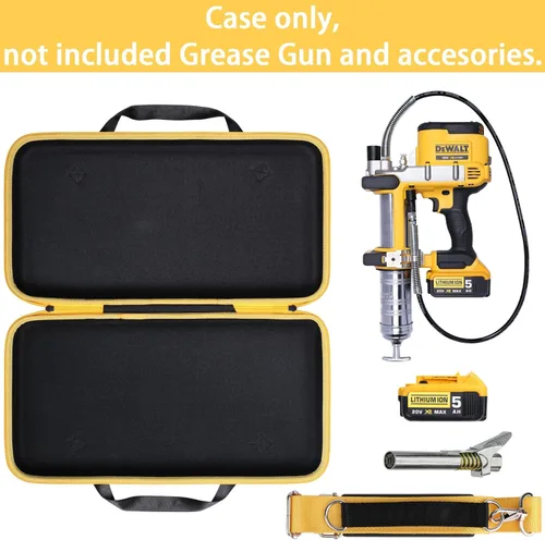Vista 2 de Estuche rígido Khanka de repuesto para pistola de grasa Dewalt DCGG571M1/DCGG571B de 20 V max, solo estuche.