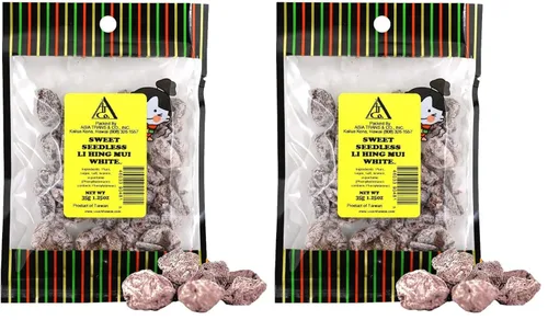Vista 8 de Ciruelas rojas saladas secas - Saladitos Con Sal - 2.5 onzas (paquete de 2)