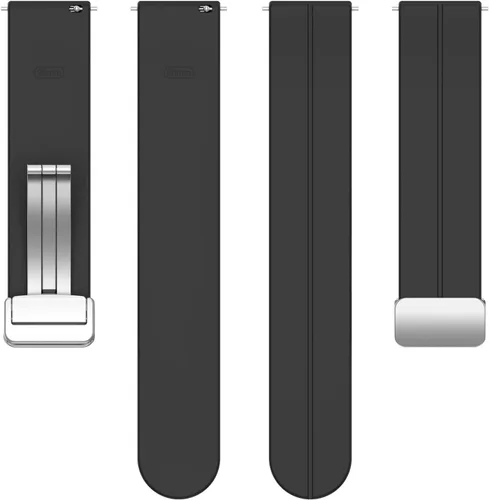 Vista 3 de Compatible con Samsung Galaxy Watch 6 Classic - Correa de repuesto de silicona de 0.787 pulgadas compatible con Samsung Galaxy Watch 6 Classic / 6/5