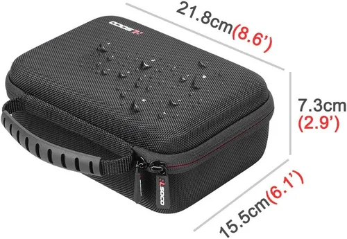 Vista 5 de RLSOCO Estuche de transporte compatible con Bell+Howell Vacutrim Deluxe inalámbrico para hombre recortadora de barba (solo funda)