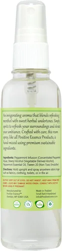 Vista 9 de Lino de menta y espray de habitación, niebla de almohada natural, fabricado con aceite esencial de menta puro, fragancia para el hogar