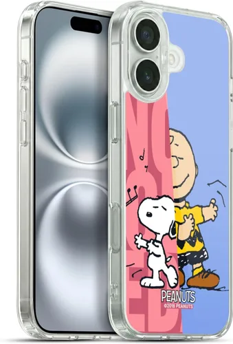 Vista 10 de Head Case Designs Officially Licensed Peanuts Charlie & Woodstock Nap Halfs and Laughs Gel Case [Military Grade Protection] Compatible with Apple
