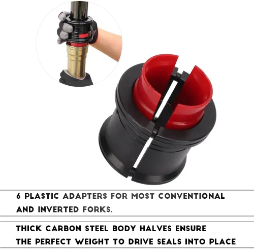 Vista 2 de Kit de herramientas universal para sello de horquilla 35/36, 40/41, 42/43, 45/46, 47/48, 49/50 para motocicleta y bicicleta