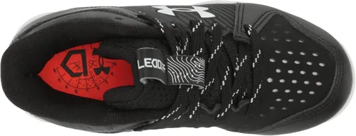 Vista 5 de Under Armour Zapato de béisbol unisex Leadoff Mid Junior de goma moldeada