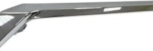 Vista 3 de Para Nissan Kicks 2021 2022 2023 Moldura de cubierta de parachoques lateral del conductor Delantero CAPA Hecho de plástico Acabado cromado